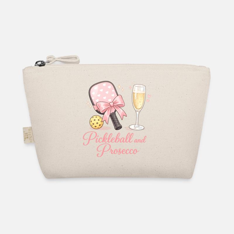 Pickleball and Prosecco flair Organic Pouch