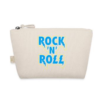 Logo typographique 3D Rock 'N' Roll - Trousse biologique - nature - Devant