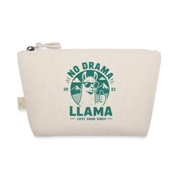 no drama llama - Organic Pouch - nature - Front