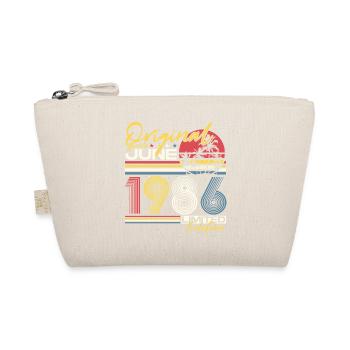 Cadeau vintage d’anniversaire vintage de juin 1986 - Trousse biologique - nature - Devant