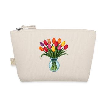 Tulips - Organic Pouch - nature - Front