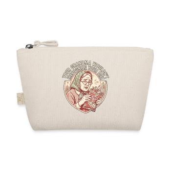 Grandma says no - Organic Pouch - nature - Front