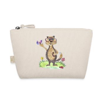 Otter Max  - Bio-Täschchen - Natur - Vorne