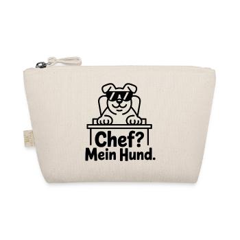 Kochhund Chef? Mein Hund. - Organic Pouch - nature - Front