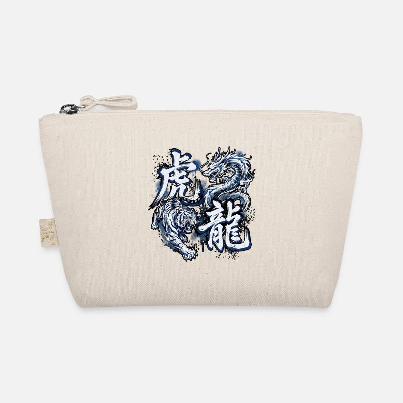 Tiger Drache Harmonie Bio-Täschchen