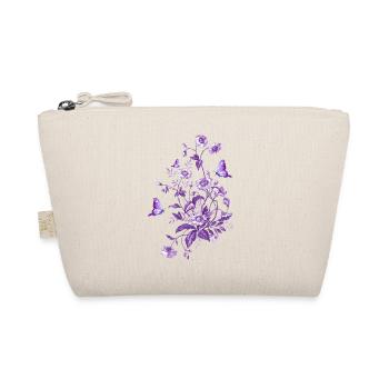 DESIGN FLORAL ELEGANT FLEURS ET PAPILLONS  - Trousse biologique - nature - Devant