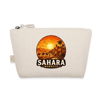 Coucher de soleil dans le désert du Sahara Maroc - Trousse biologique - nature - Devant