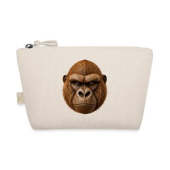 Coconut Gorilla | Strong animal motif - Organic Pouch - nature - Front