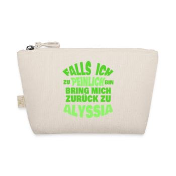 Geschenk für Alyssia - Bio-Täschchen - Natur - Vorne