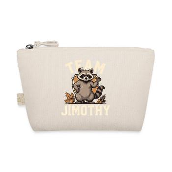 Team Jimothy Lustiges Waschbärhemd Süßer Winkender Müll - Bio-Täschchen - Natur - Vorne