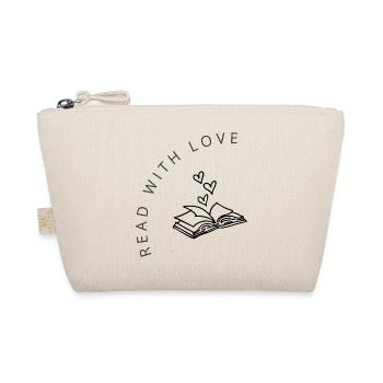Read with Love - Bio-Täschchen - Natur - Vorne