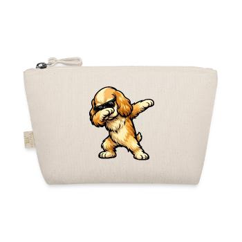 Dabbing American Cocker Spaniel - Organic Pouch - nature - Front