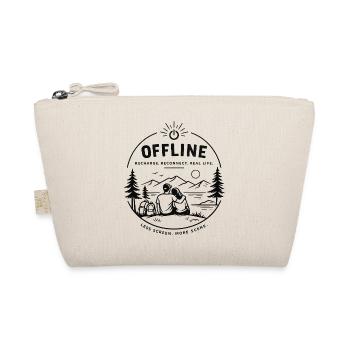 Offline Auszeit am See - Bio-Täschchen - Natur - Vorne