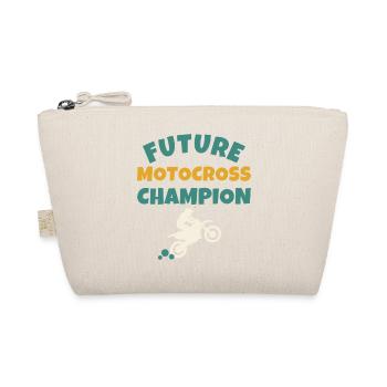 Future Motocross Champion Kids - Organic Pouch - nature - Front