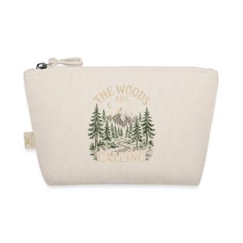 Outdoor Adventure - The Woods are Calling - Organic Pouch - nature - Front