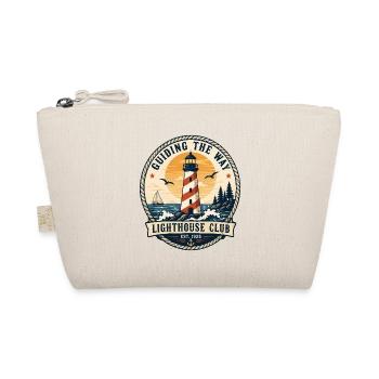 Guiding The Way Lighthouse Club Vintage Design - Organic Pouch - nature - Front