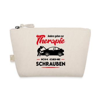 Automechaniker KFZ Mechaniker Schrauber Beruf - Bio-Täschchen - Natur - Vorne