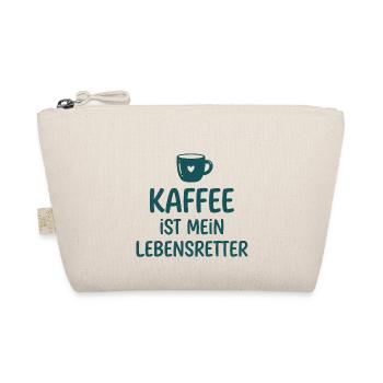 Kaffee ist mein Lebensretter - Bio-Täschchen - Natur - Vorne