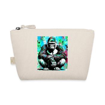 Gorilla - Bio-Täschchen - Natur - Vorne