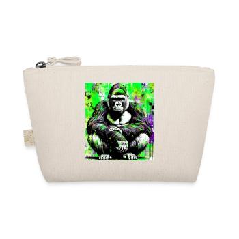 Gorilla - Bio-Täschchen - Natur - Vorne