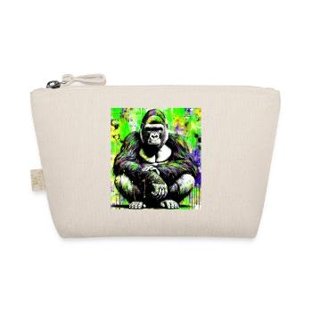 Gorilla - Bio-Täschchen - Natur - Vorne