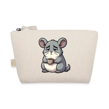 Chinchilla Chinchillas Chinchillabesitzer Nagetier - Bio-Täschchen - Natur - Vorne