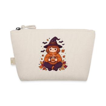 Cozy Halloween Witch Pumpkin Spice - Bio-Täschchen - Natur - Vorne