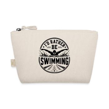 Schwimmer schwimmen Pool-fun Schwimm - Bio-Täschchen - Natur - Vorne