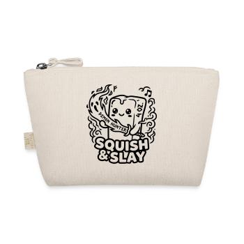 Squish & Slay – Butter Squishy Demon Hunter Kawaii - Bio-Täschchen - Natur - Vorne