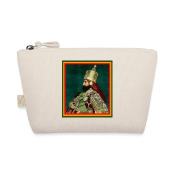Jah Rastafari Haile Selassie Rasta Reggae Roots - Bio-Täschchen - Natur - Vorne