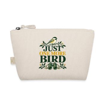 Nur Noch Ein Vogel Minimalistisches Birding Design - Bio-Täschchen - Natur - Vorne