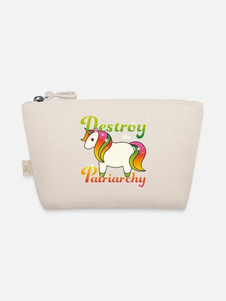 Destroy the Patriarchy - Bio-Täschchen - Natur