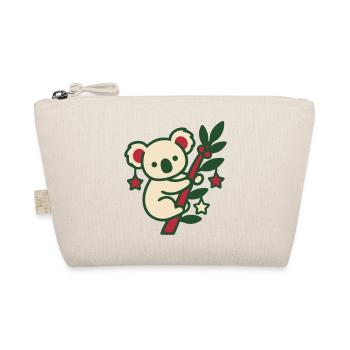 Koala Weihnachten Clipart - Bio-Täschchen - Natur - Vorne