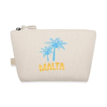 Geschenk für Malta - Bio-Täschchen - Natur - Vorne