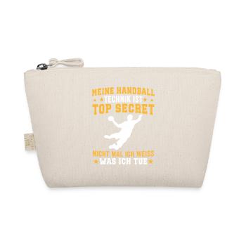meine handball technik  - Bio-Täschchen - Natur - Vorne