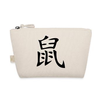 RAT- asian signe du zodiaque - Trousse biologique - nature - Devant