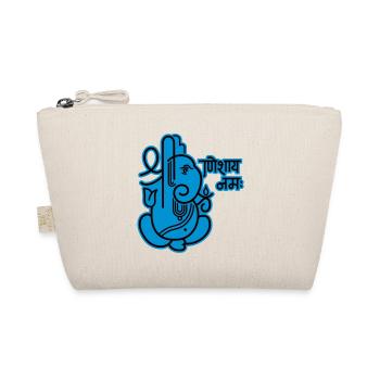 Ganesha Elephant No.05_2c - Organic Pouch - nature - Front