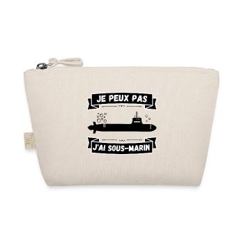 Je peux pas j'ai sous-marin - Trousse biologique - nature - Devant