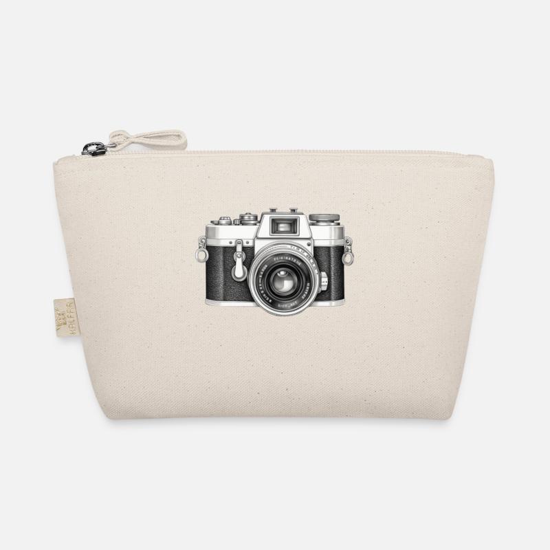 Retro Camera Organic Pouch