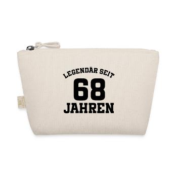 68 jahre Alt 68. geburtstag - Bio-Täschchen - Natur - Vorne