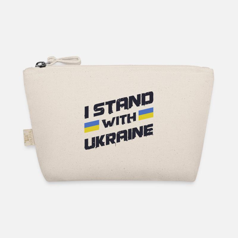 I stand with Ukraine Support Frieden Bio-Täschchen