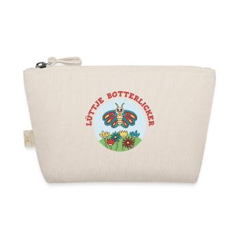 Lüttje Botterlicker kleiner Schmetterling - Bio-Täschchen - Natur - Vorne