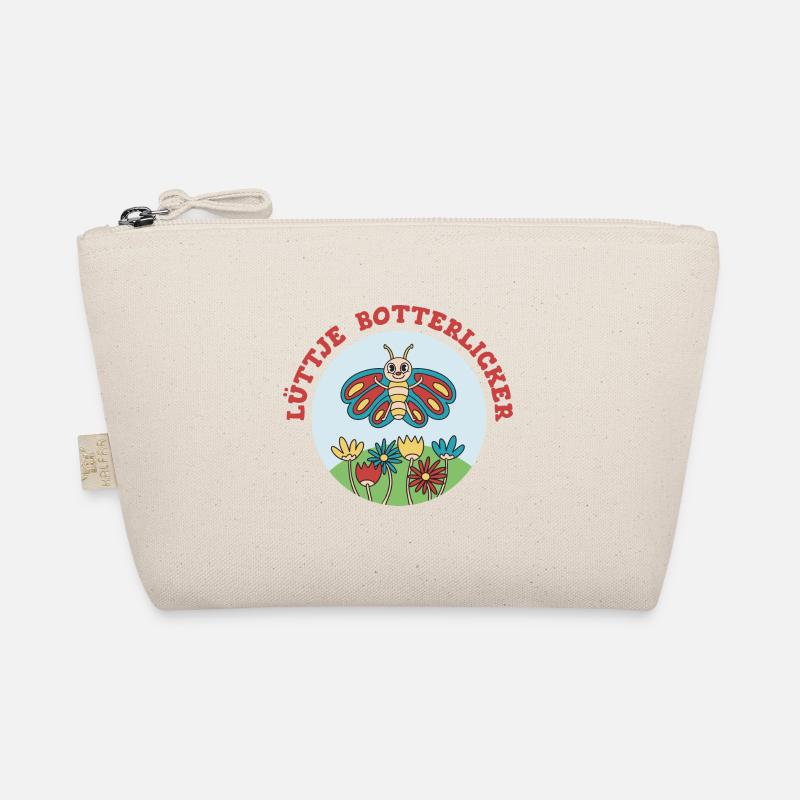 Lüttje Botterlicker kleiner Schmetterling Bio-Täschchen