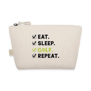 Golf Golfing Golfer Golfer Golf Club - Organic Pouch - nature - Front