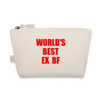worlds best ex bf - Bio-Täschchen - Natur - Vorne