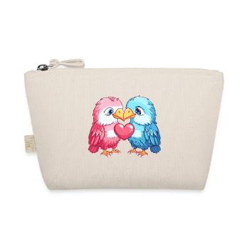 Aigle Couple Amour Oiseau Amoureux - Trousse biologique - nature - Devant