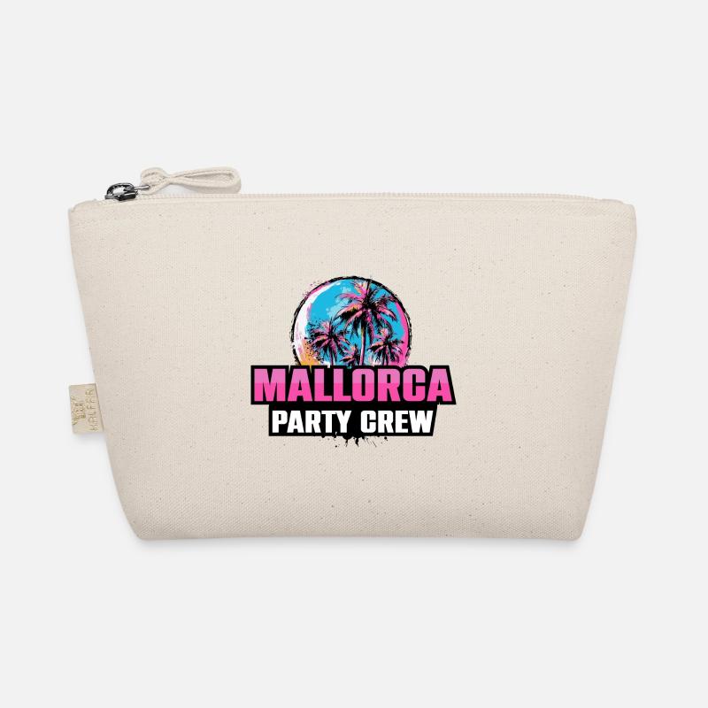Mallorca Party Crew Holiday Saying Organic Pouch