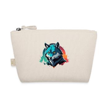 Loup Dangereux Canine Illustration Colorée - Trousse biologique - nature - Devant