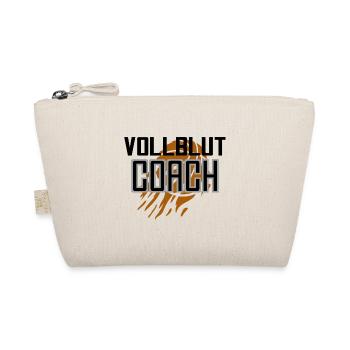 Vollblut Coach Basketball Trainer - Bio-Täschchen - Natur - Vorne