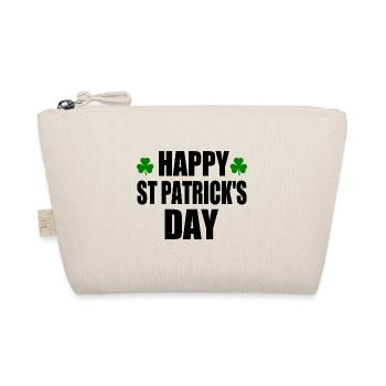happy st patrick's day - Organic Pouch - nature - Front